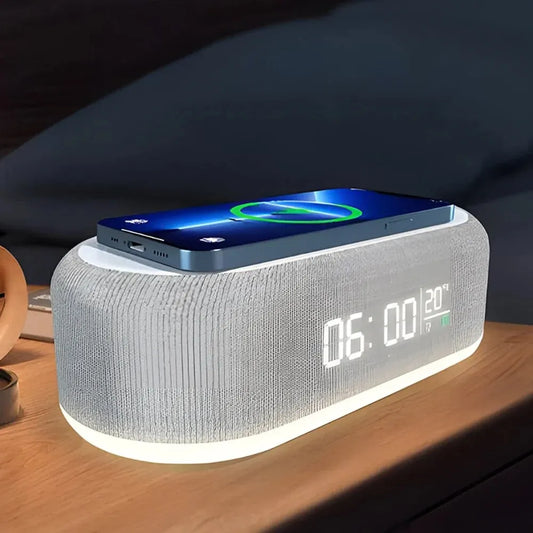 Fast Charging Dock with Alarm Clock