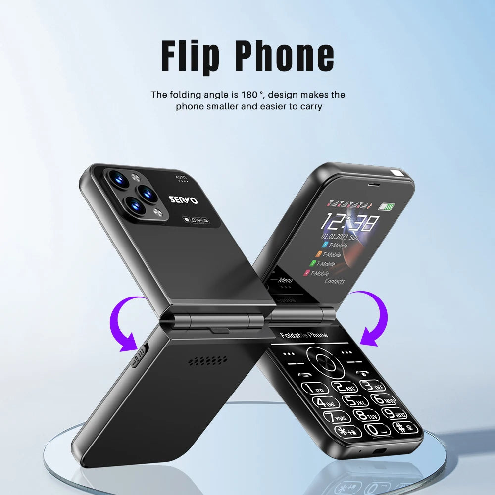 SERVO Flilo7 Flip Mobile Phone