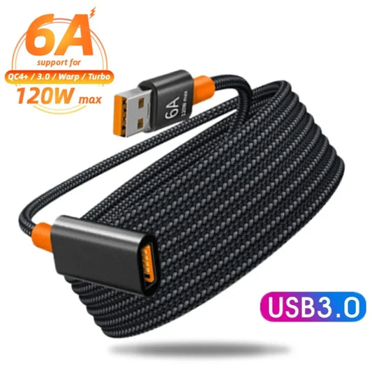 1.5m 6A USB 3.0 Extension Cable