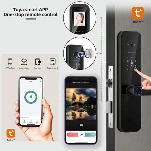 Digital Electronic Smart Door Lock With Biometrics