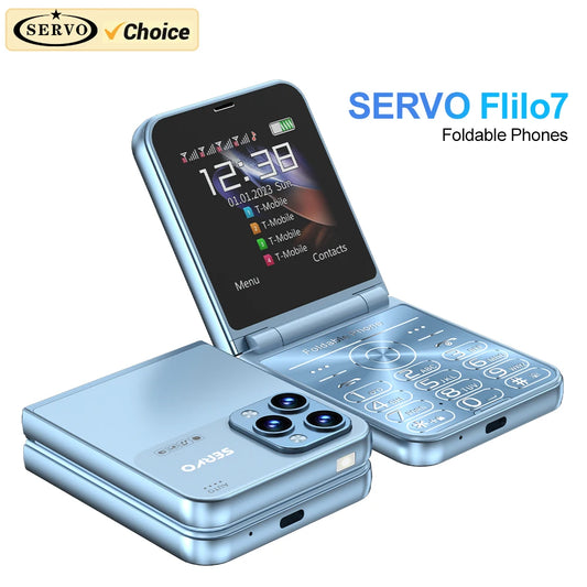 SERVO Flilo7 Flip Mobile Phone