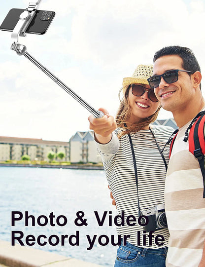 Wireless Bluetooth Selfie Stick Foldable Portable Tripod